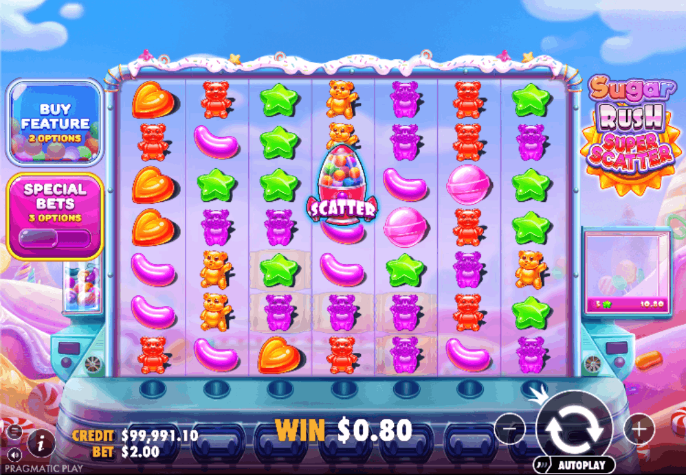 Sugar Rush Super Scatter Demo 1